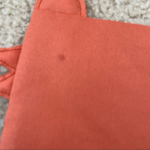Old Navy 5.5” x 8.5” Orange Fox Zip up Pencil Pouch - Picture 6 of 6
